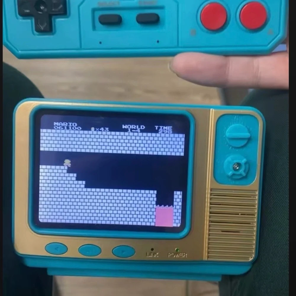 Adidas Retro Console - Teal and Gold